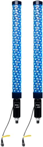 Boss Audio Bluetooth 24" Fat LED Whip 1 Pr LED Fat Whips