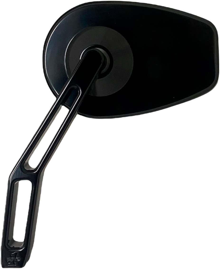 Pro One Micro Mirror V2 Cut Stem Left Black
