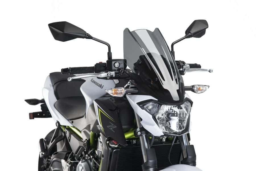 Puig Windscreen Naked New Gen Touring Dark Smoke Kawasaki