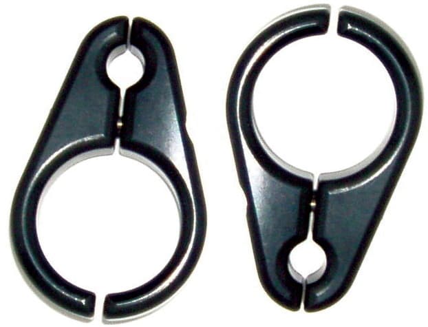 Modquad Brake Line Clamp 1"ARM X 5/16" Line (Black)