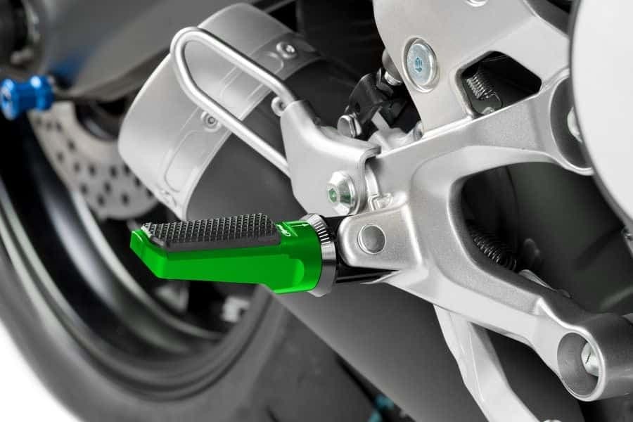 Puig Footpegs Sport Green Pair