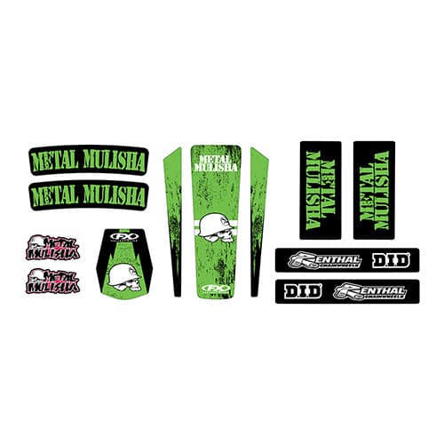 STANDARD TRIM KITS (20" X 24") METAL MULISHA UNIVERSAL KAW