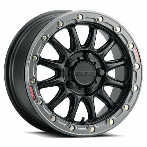 Raceline Alpha Bdlk 15X7 5/4.5 (+53MM) Black/Gunmetal
