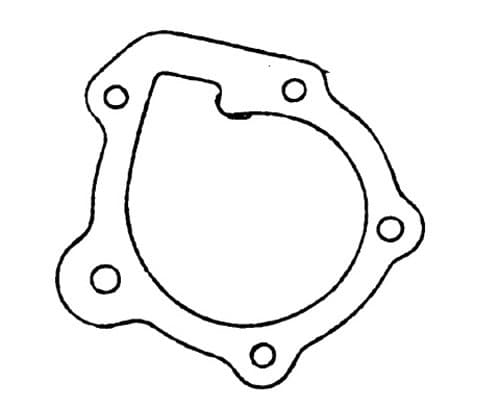 VERTEX POLARIS WATER PUMP GASKET
