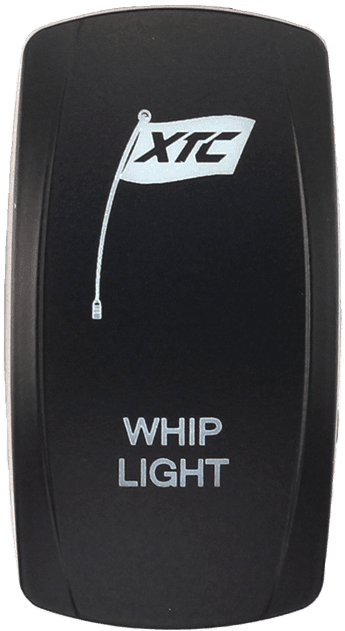 XTC Power Products Dash Switch Rocker Face Whip Lights