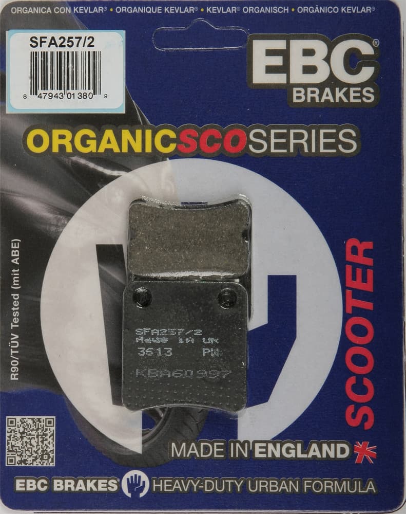 EBC Brake Pads SFA257/2 Organic