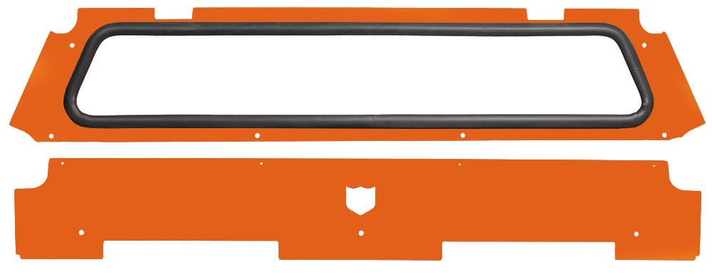 Pro Armor Rear Windshield Orange Madness