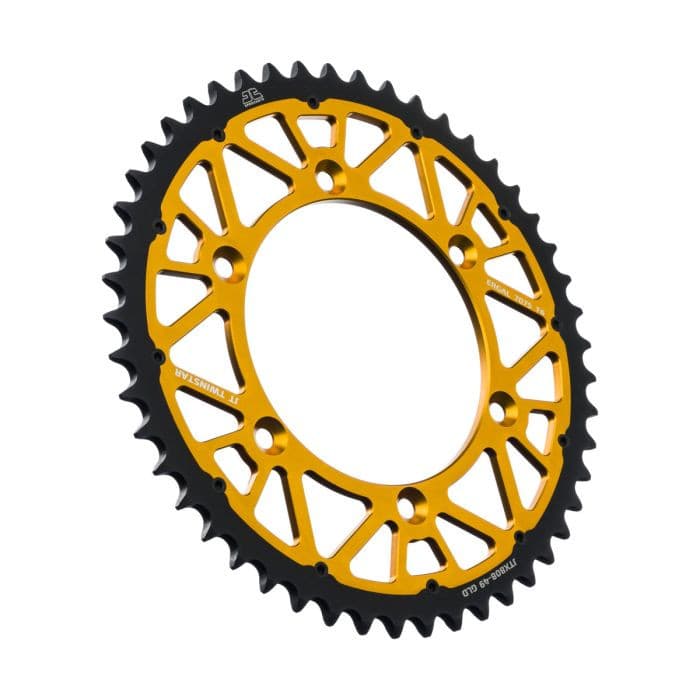 TWINSTAR SPROCKET GOLD 49-TOOTH