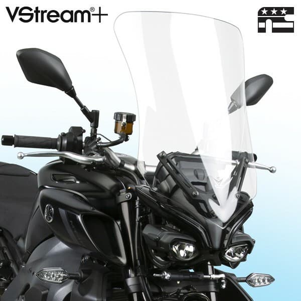 National Cycle Vstream+ Windscreen Tall Clear Yamaha