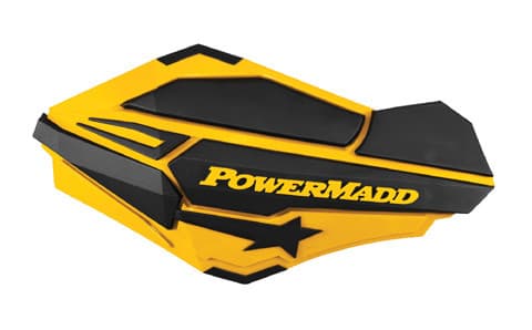 Powermadd Sentinal Handguards (Ski-Doo Yellow/Black)