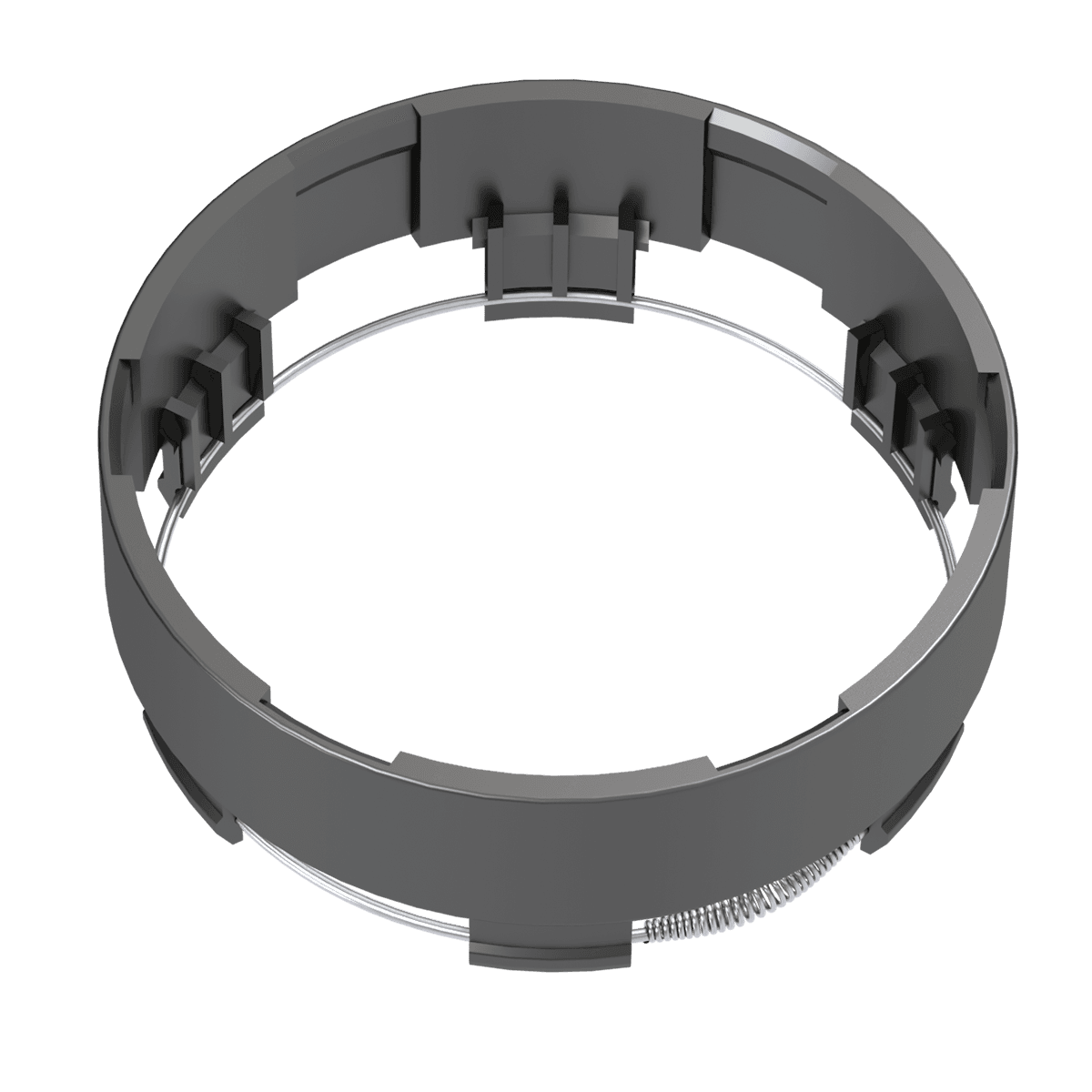 1" CAP EXTENSION GUNMETAL FITS 4X156/137