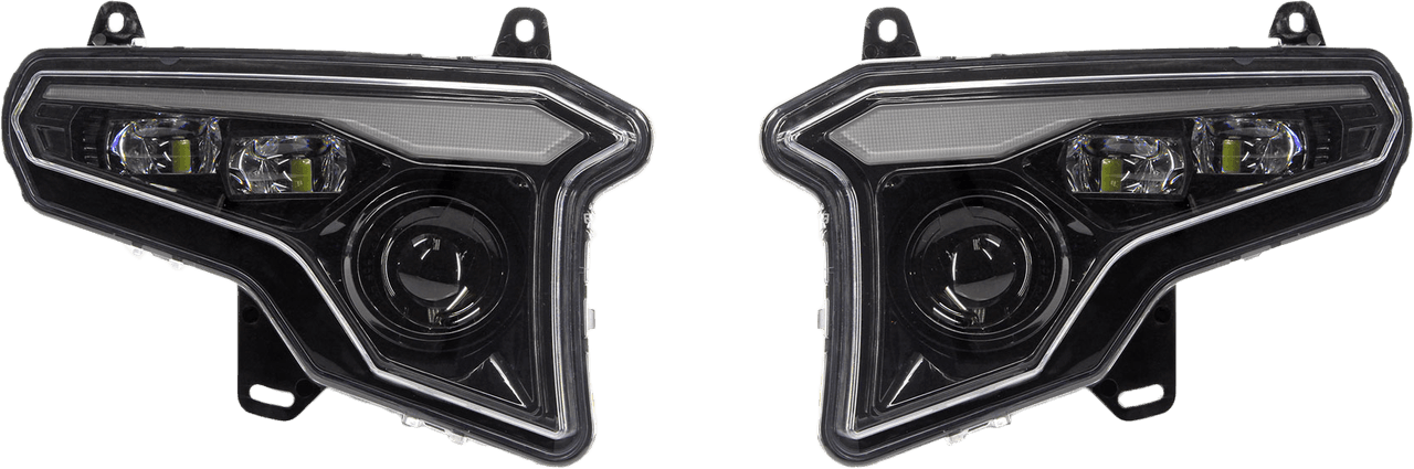 HEADLIGHT W/AMBER TURN SIGNALS
