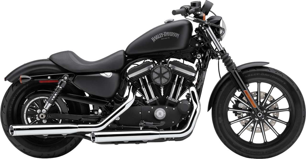 Cobra 3" Slip-Ons Chrome Sportster 14-22