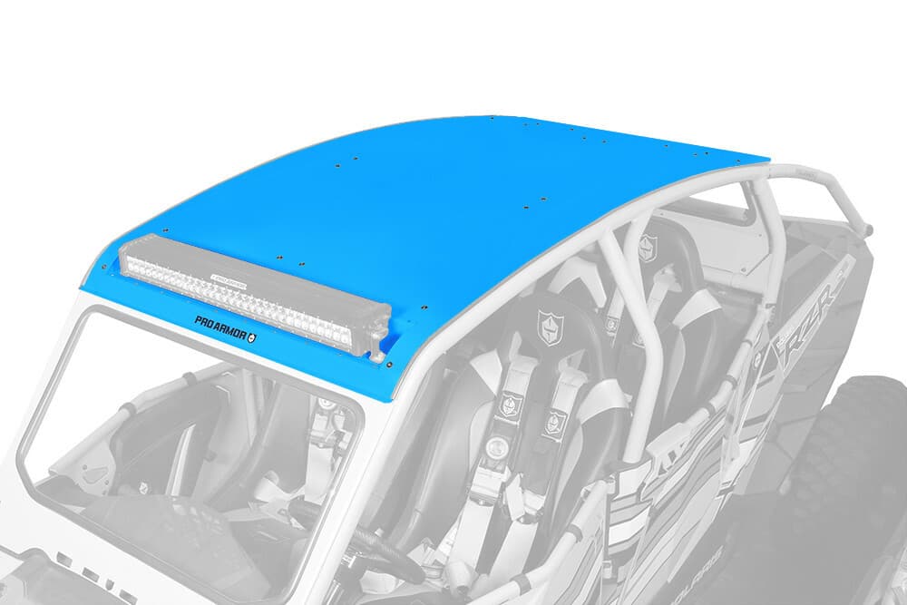 Pro Armor Asylum Roof W/Light Bar Pocket Sky Blue