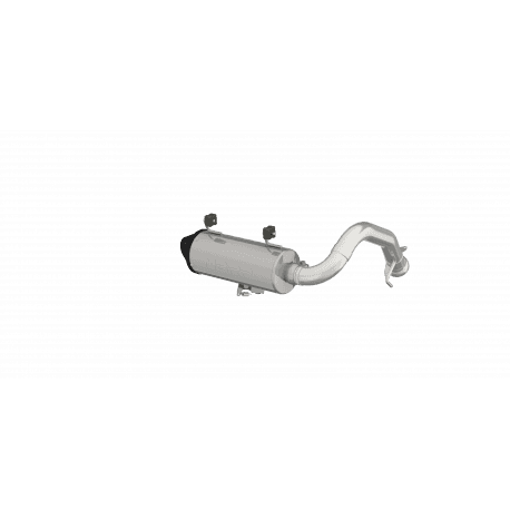 Mbrp Single Slip-On System W/ 5" Performance Muffler Black Tip