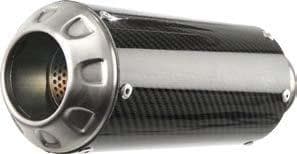 Hotbodies Mgp Exhaust Slip-On Carbon Fiber Stainless End Cap