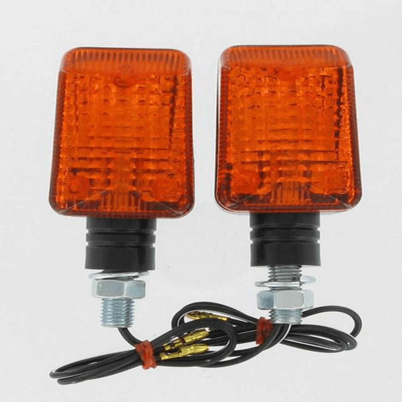 D.O.T. APPROVED MINI-STALK TURN SIGNAL, CHROME PAIR