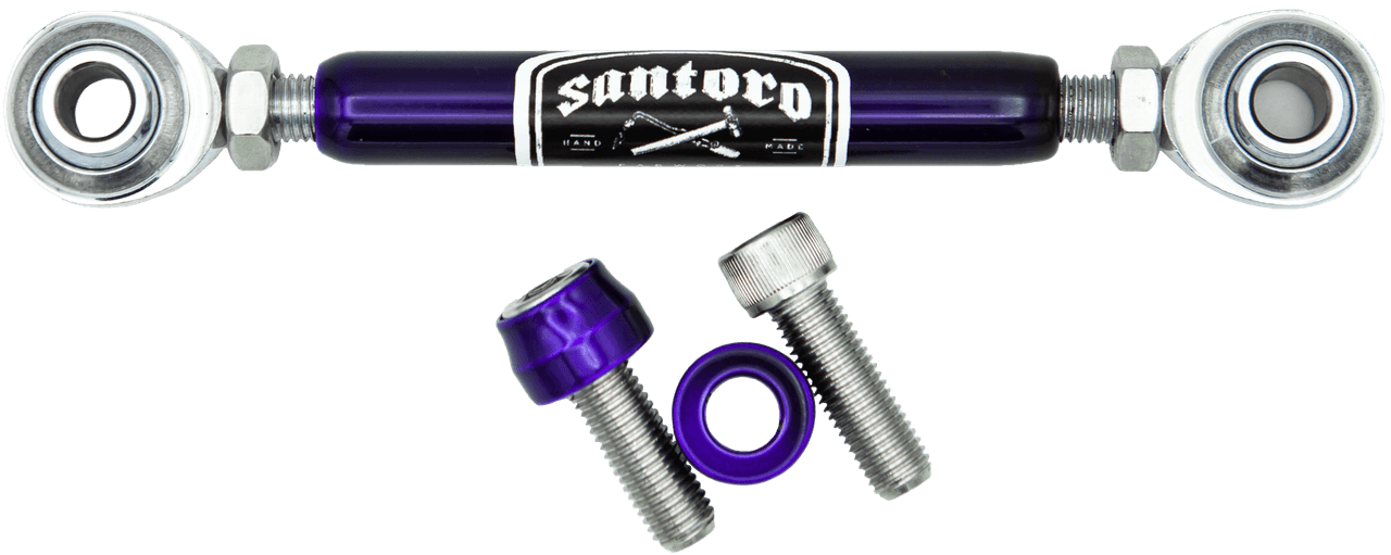 Santoro Fabworx Shift Linkage Mid-Ctrls Prpl M8 Softail