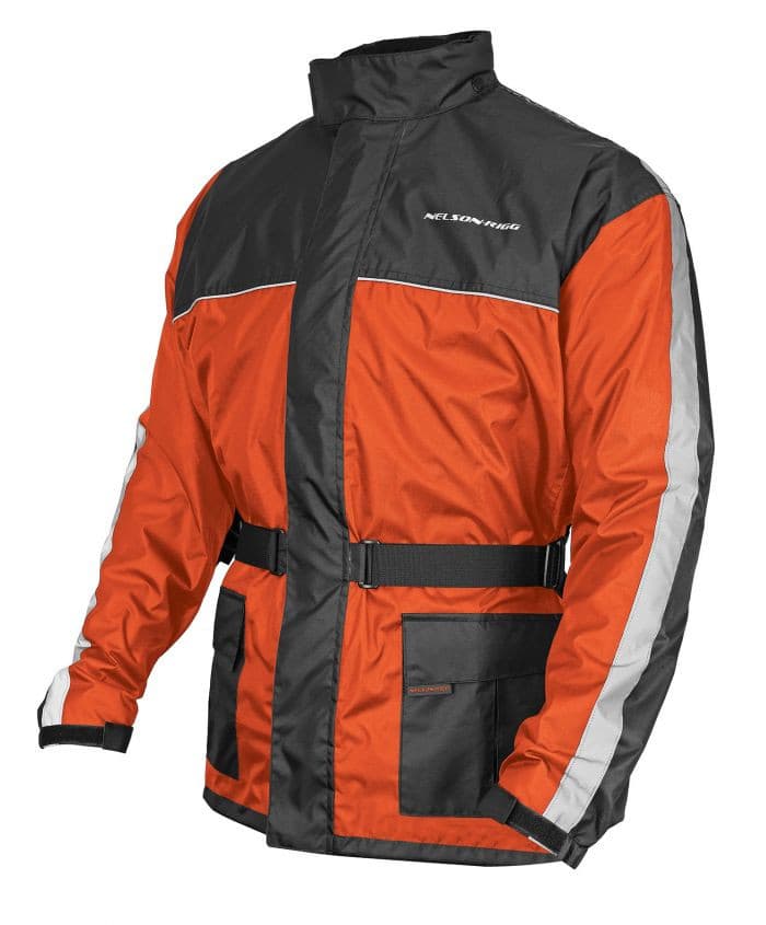 SOLO STORM JACKET ORANGE/BLACK XL