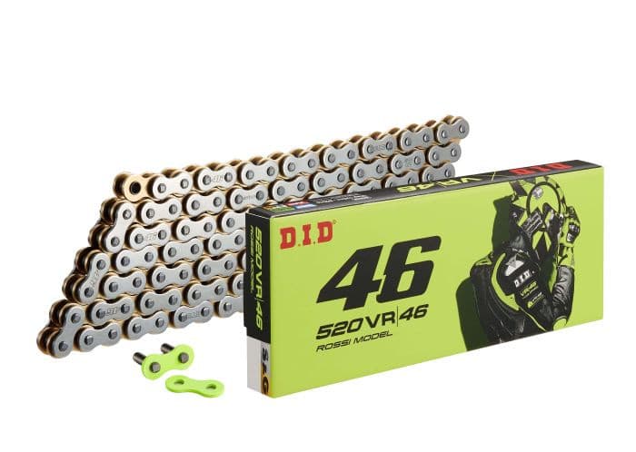 D.I.D X-RING CHAIN 520VR46 S&G 130ZB
