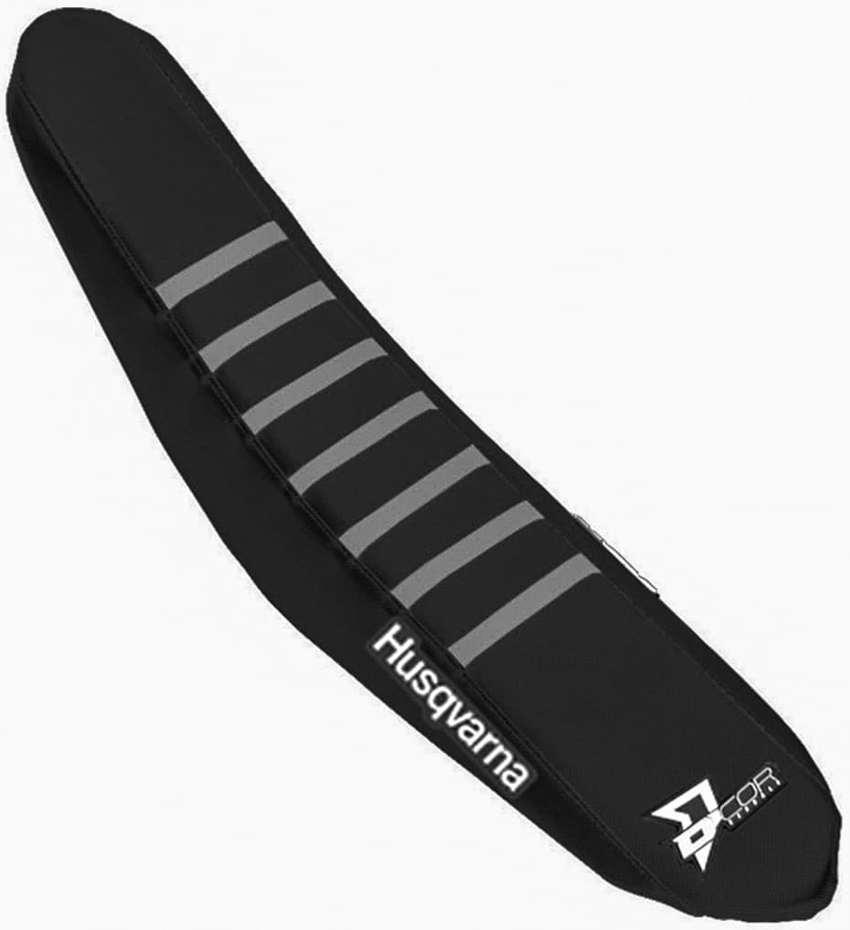 D-Cor Seat Cover Black/Grey Ribs