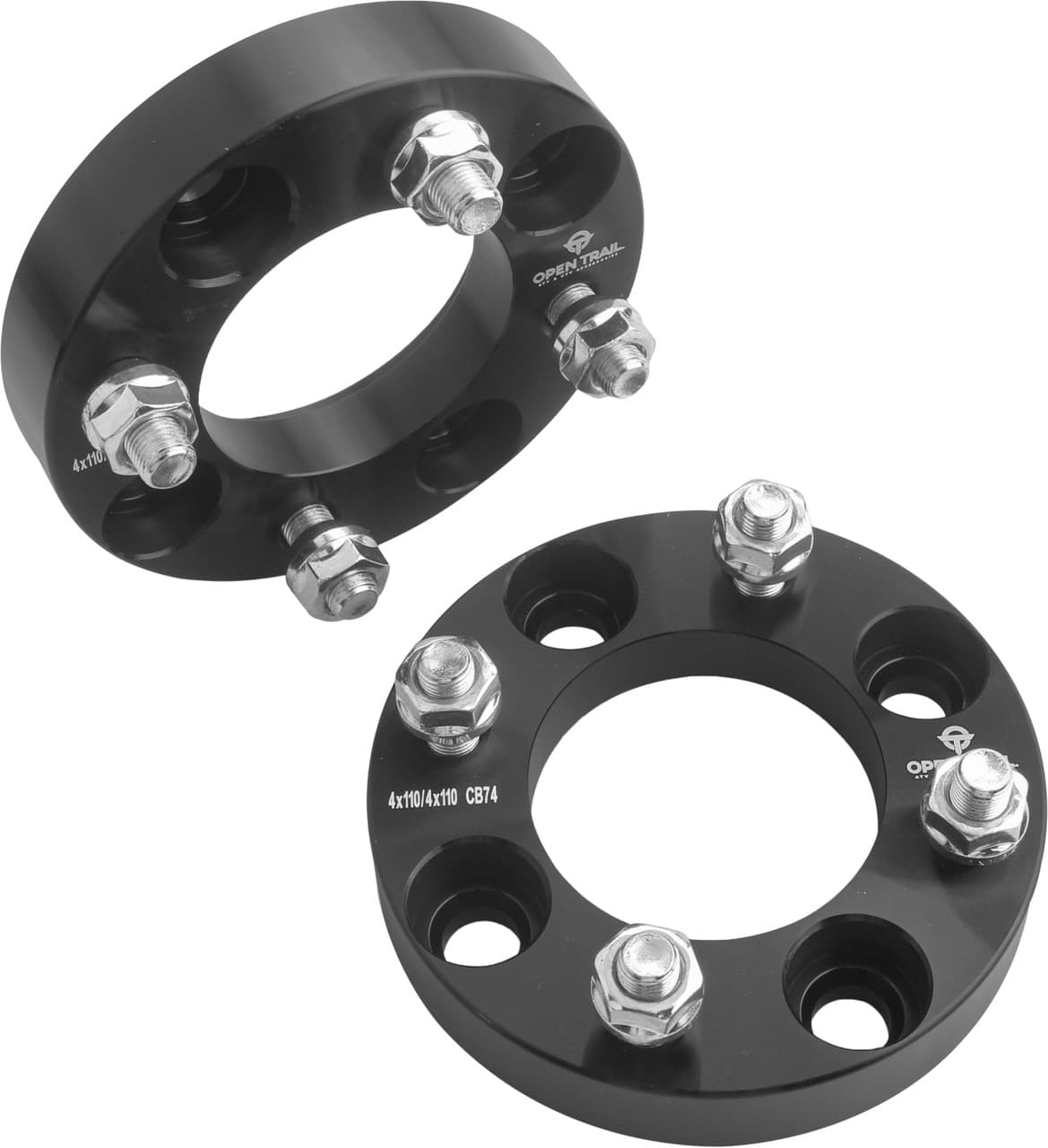Open Trail Wheel Spacer 1" 4/110 Stud: 10MM X 1.25MM