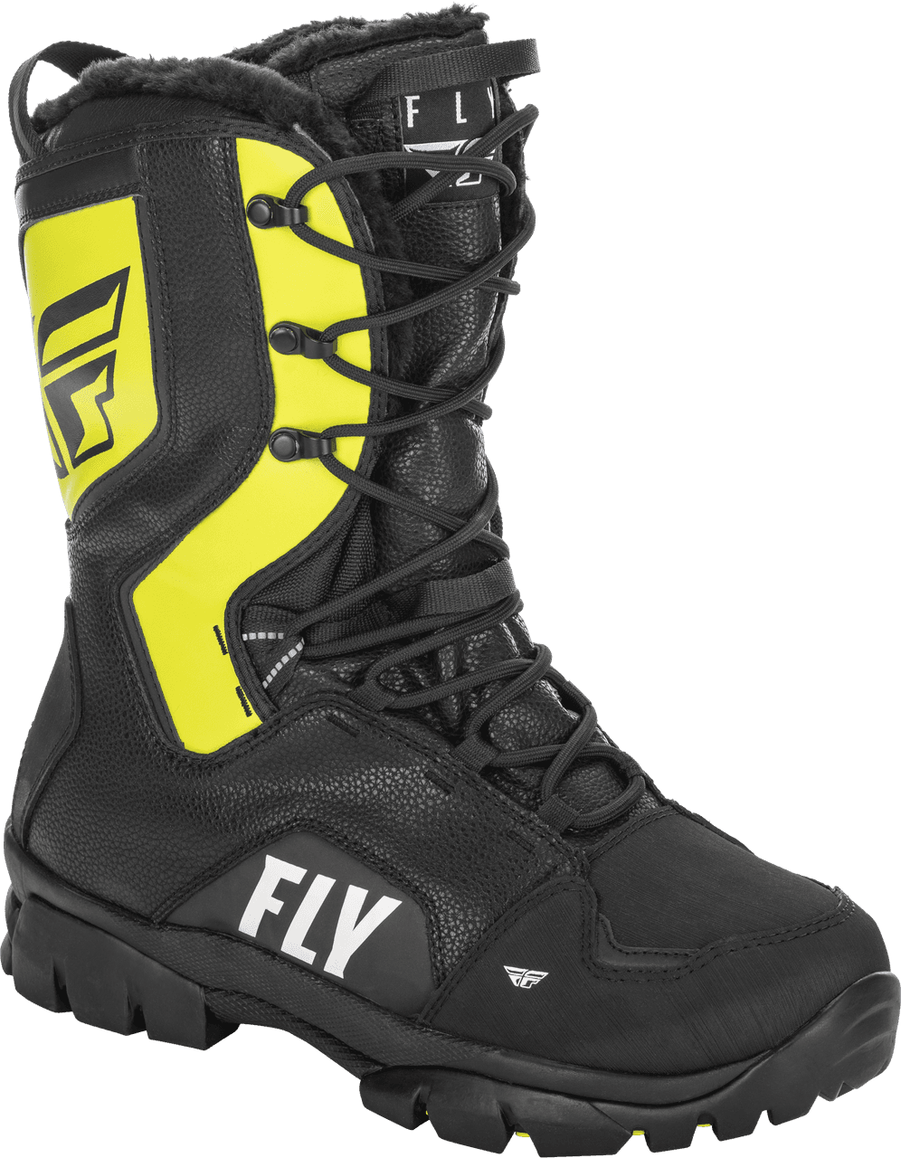 Fly Racing Marker Boot Black/Grey/Hi-Vis Size 07