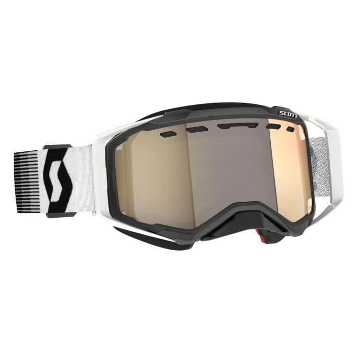 SCOTT PROSPECT SNOWX LS PREMIUM BLACK/WHITEW/BRONZE CHROME