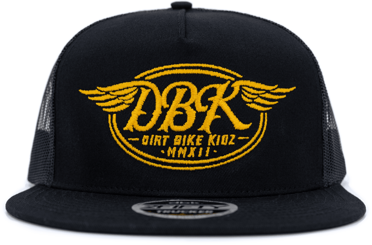 Dbk Goldwings 2FIFTY Snapback Hat Black