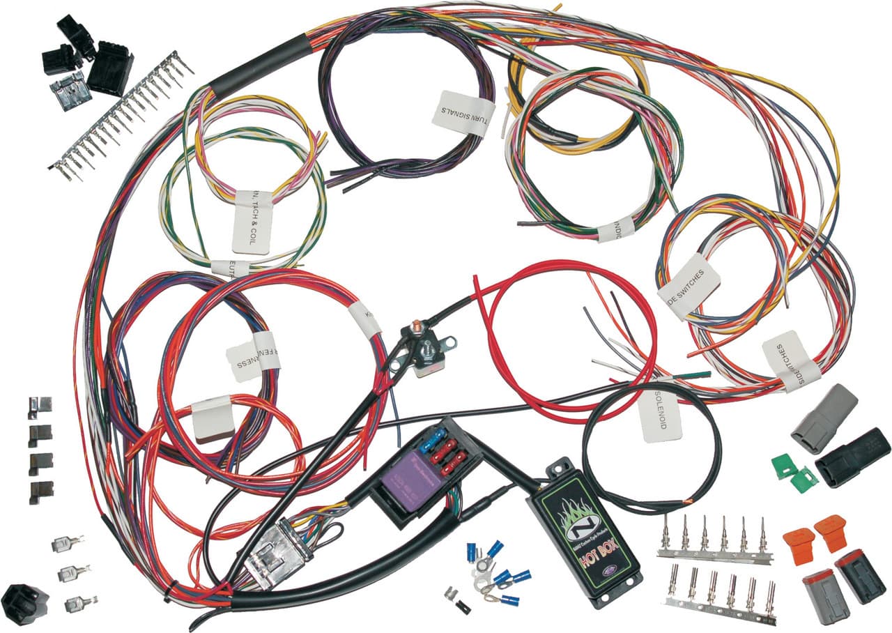 Namz Custom Cycle Complete Bike Harness W/Starter Relay
