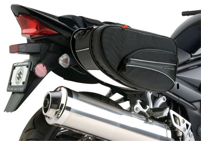 Nelson-Rigg Expandable Saddlebags Commuter 13/19L Black