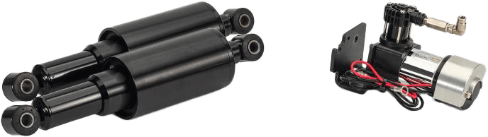 Arnott Air Shocks Smoothride Series Black Custom Flh/Flt 09-UP