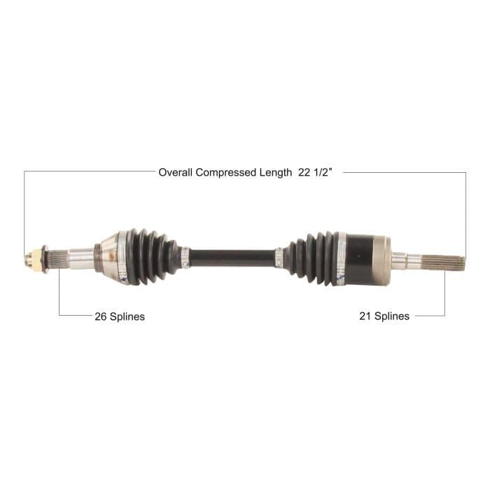 TYTANEUM HEAVY DUTY CV AXLE CAN-AM FRONT RIGHT