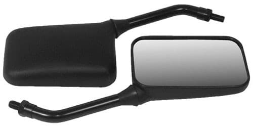 Emgo Deluxe Gp Mirrors/Pr- Short For All 10MM Mounts