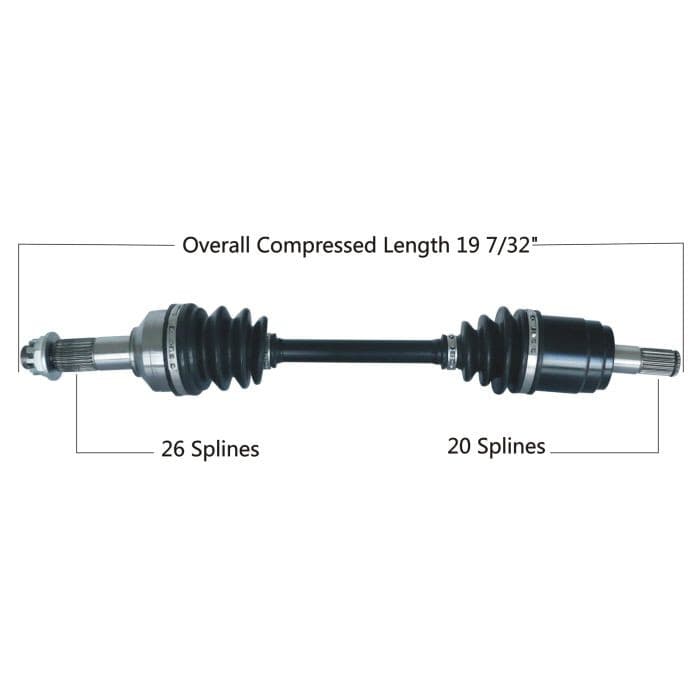 TYTANEUM OE REPLACEMENT CV AXLE HONDA FRONT RIGHT