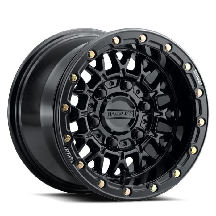 Raceline Omega 15X7 6/5.5 +38MM Gloss Black