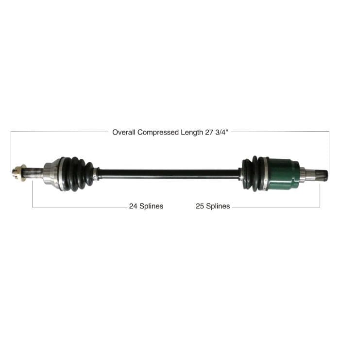TYTANEUM OE REPLACEMENT CV AXLE HONDA FRONT LEFT