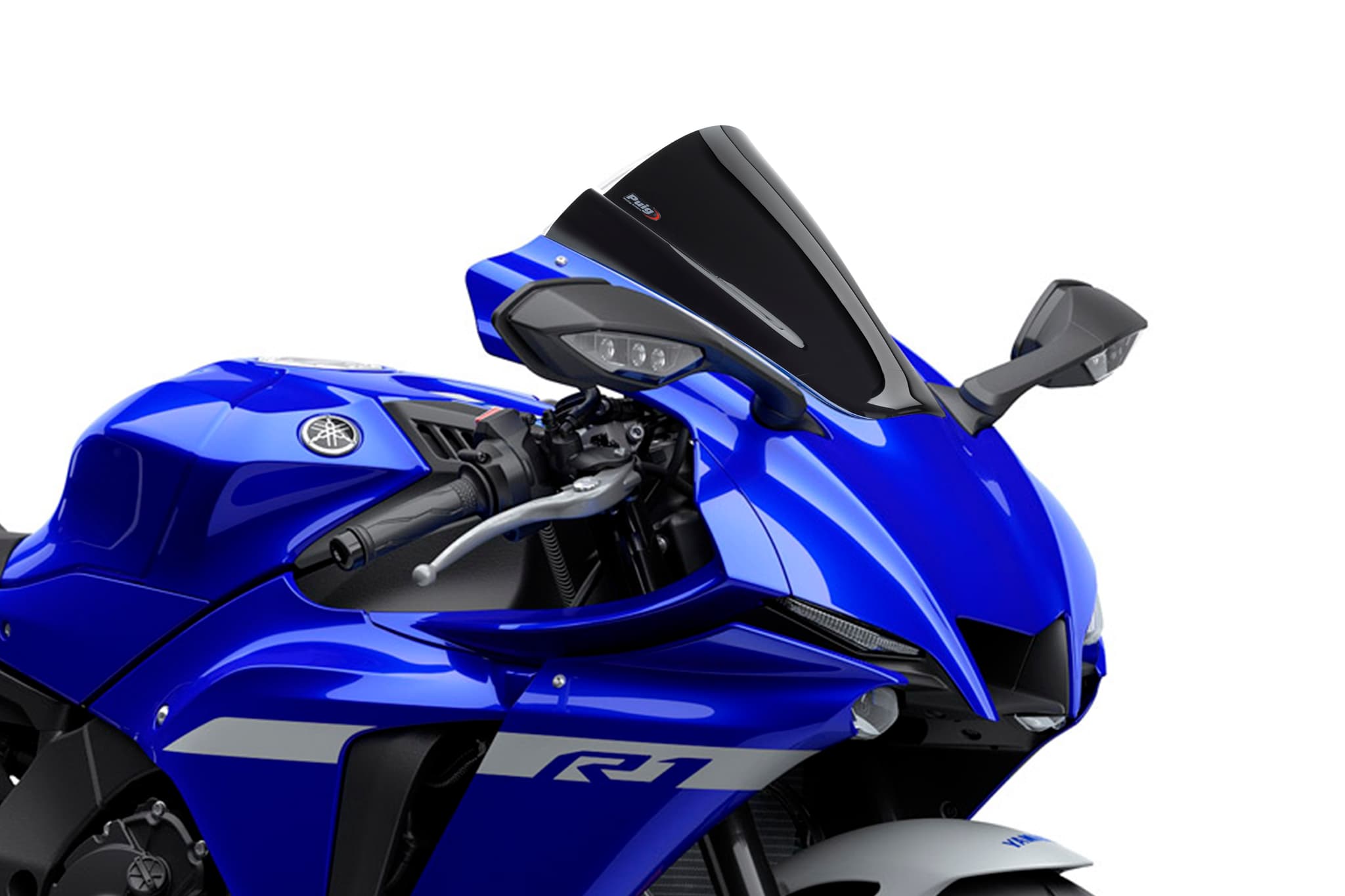 Puig Windscreen Z-Racing Black Yamaha