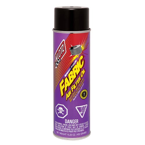 Klotz Fabric Filter Oil 15.25OZ Aerosol