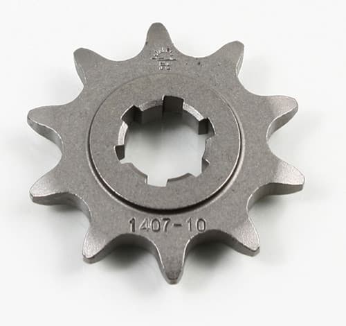 JT STEEL FRONT SPROCKET 10 TOOTH KAWASAKI/SUZUKI