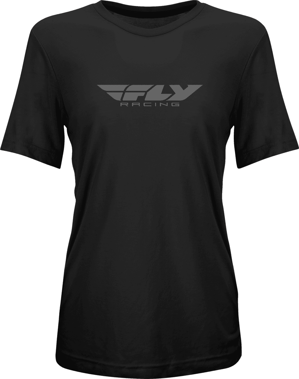 Fly Racing Women'S Fly Origin Corp Tee Black/Grey LG