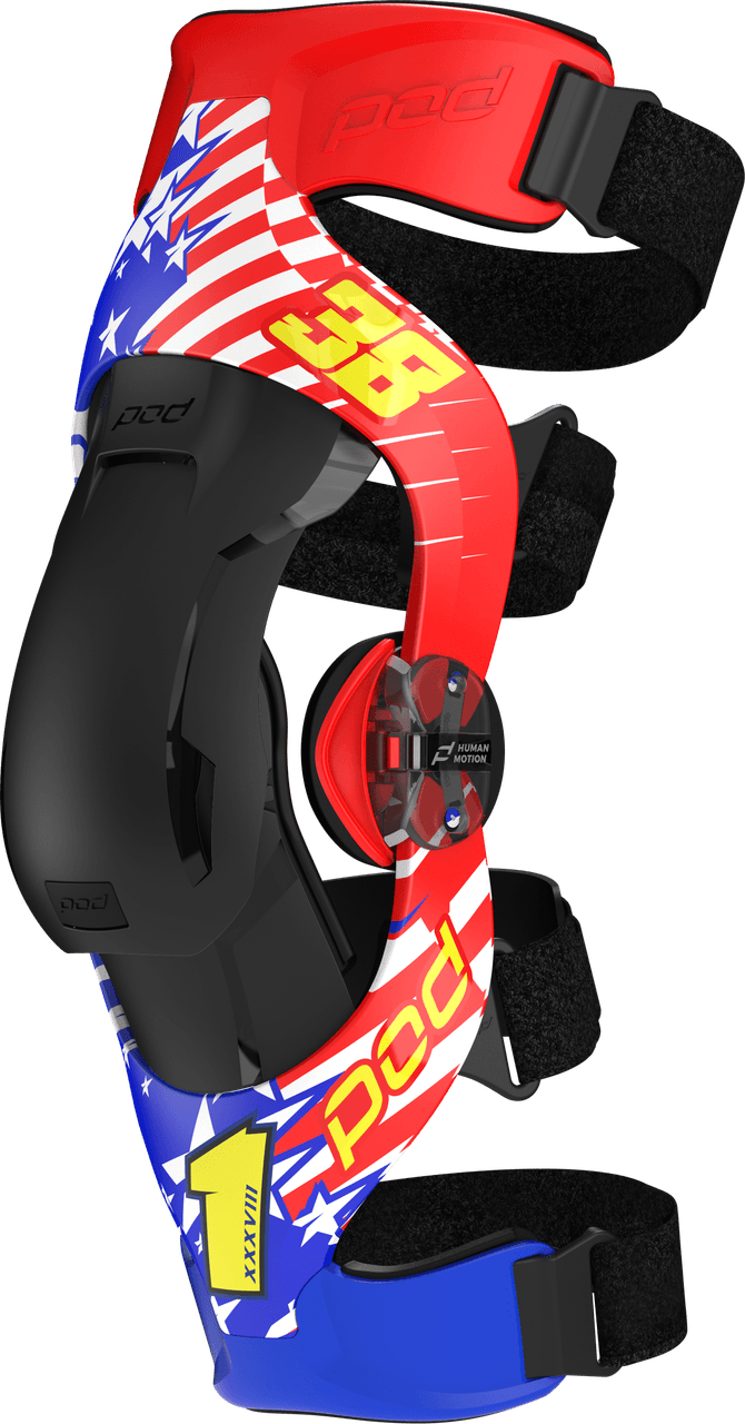 Pod K4 2.0 Le Knee Brace (Pr) Danger Boy V2 XS/SM