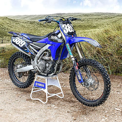V.1 BIKE STAND YAMAHA WHITE