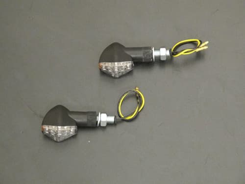 TURNSIGNAL SET LIGHT, LED SHORT, BLACK, E