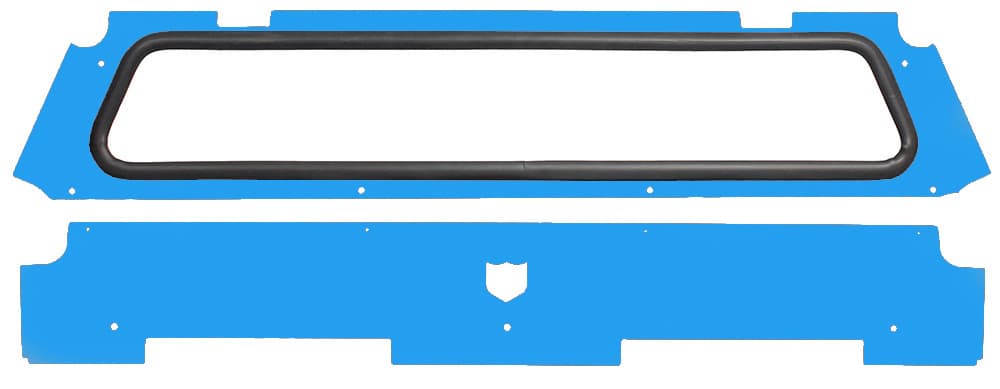 Pro Armor Rear Windshield Voodoo Blue