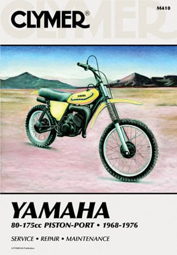 Clymer Repair Manual Yamaha 80-175CC