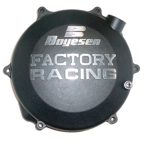 Boyesen Factory Racing Clutch Cover Black