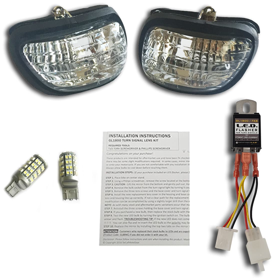 Pathfinder LED Turn Signal Kit Clear Lens Pr Honda