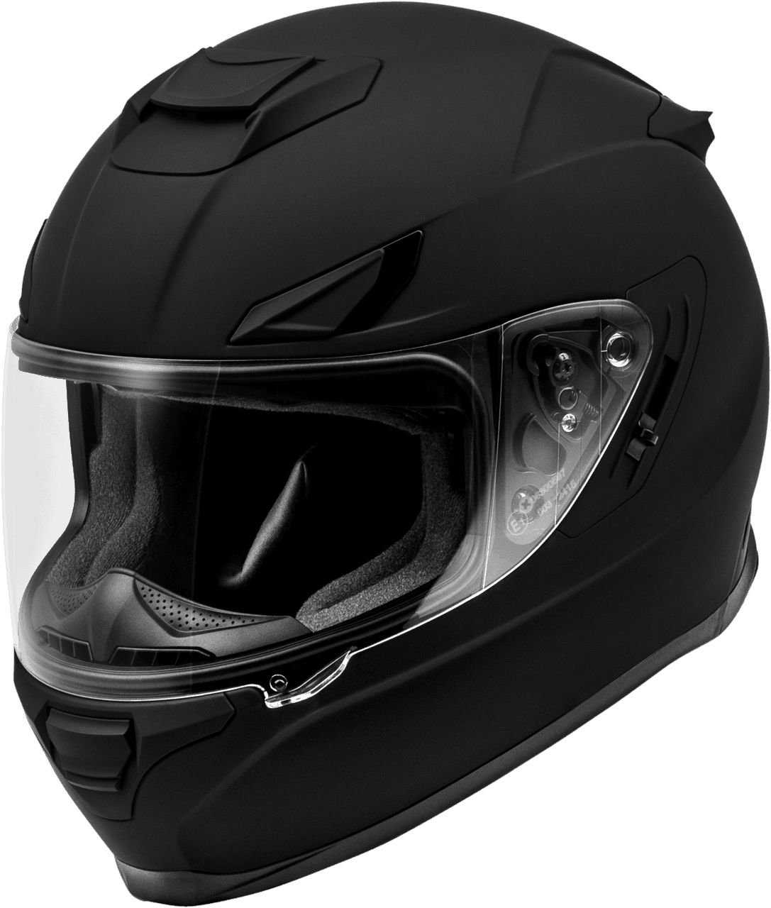 Fly Racing Sentinel Solid Helmet Matte Black SM