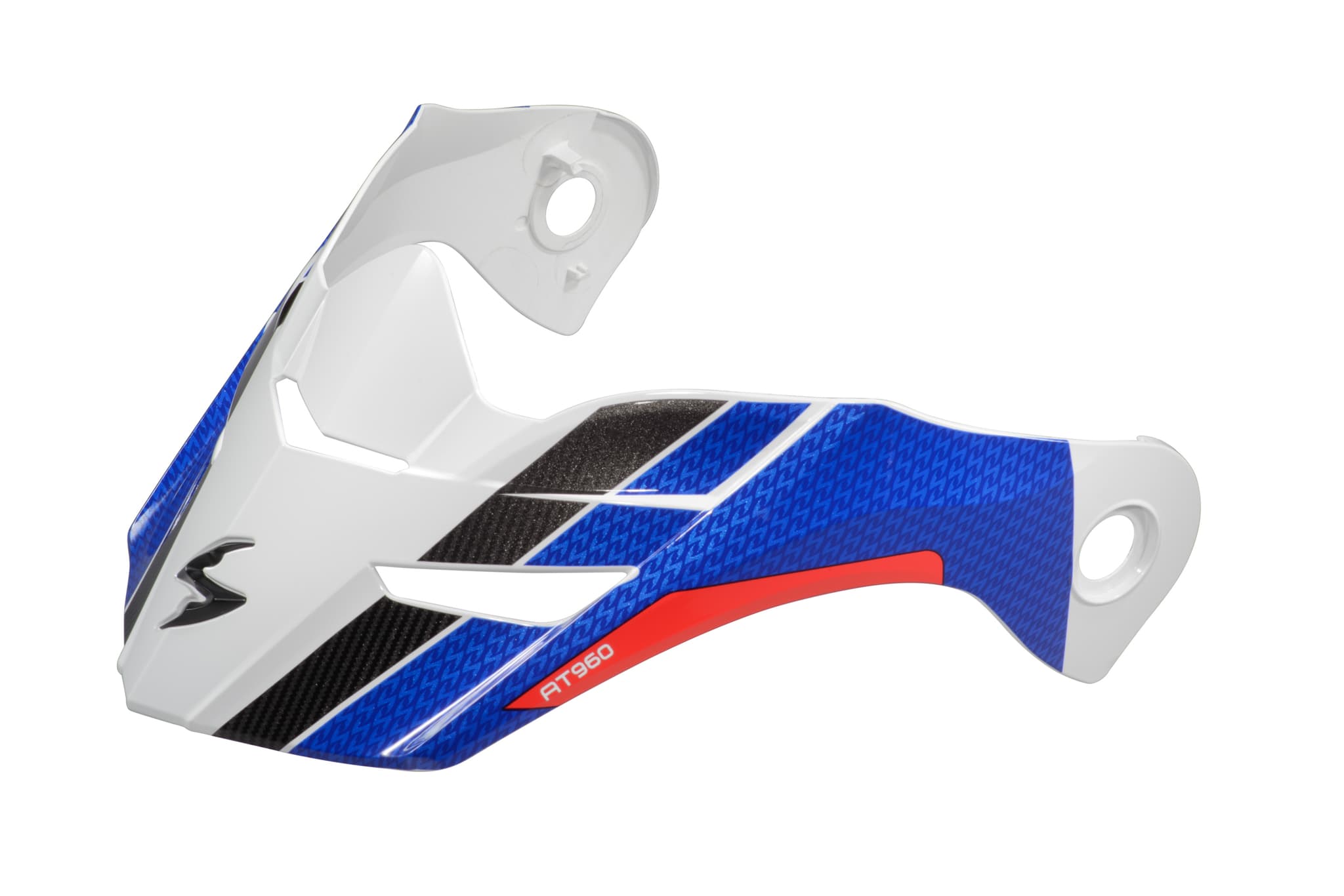 Scorpion Exo EXO-AT960 Peak Visor Hicks White/Blue